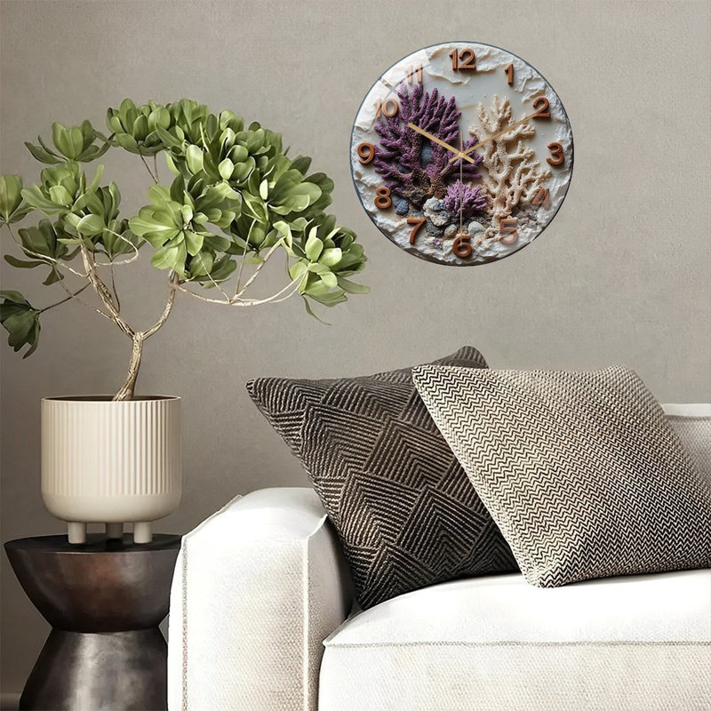 Horloge murale 12 po