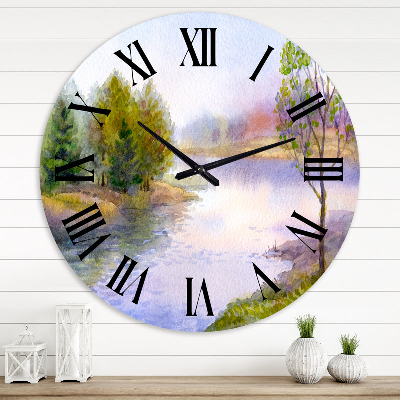 Horloge murale Lake House, Grand