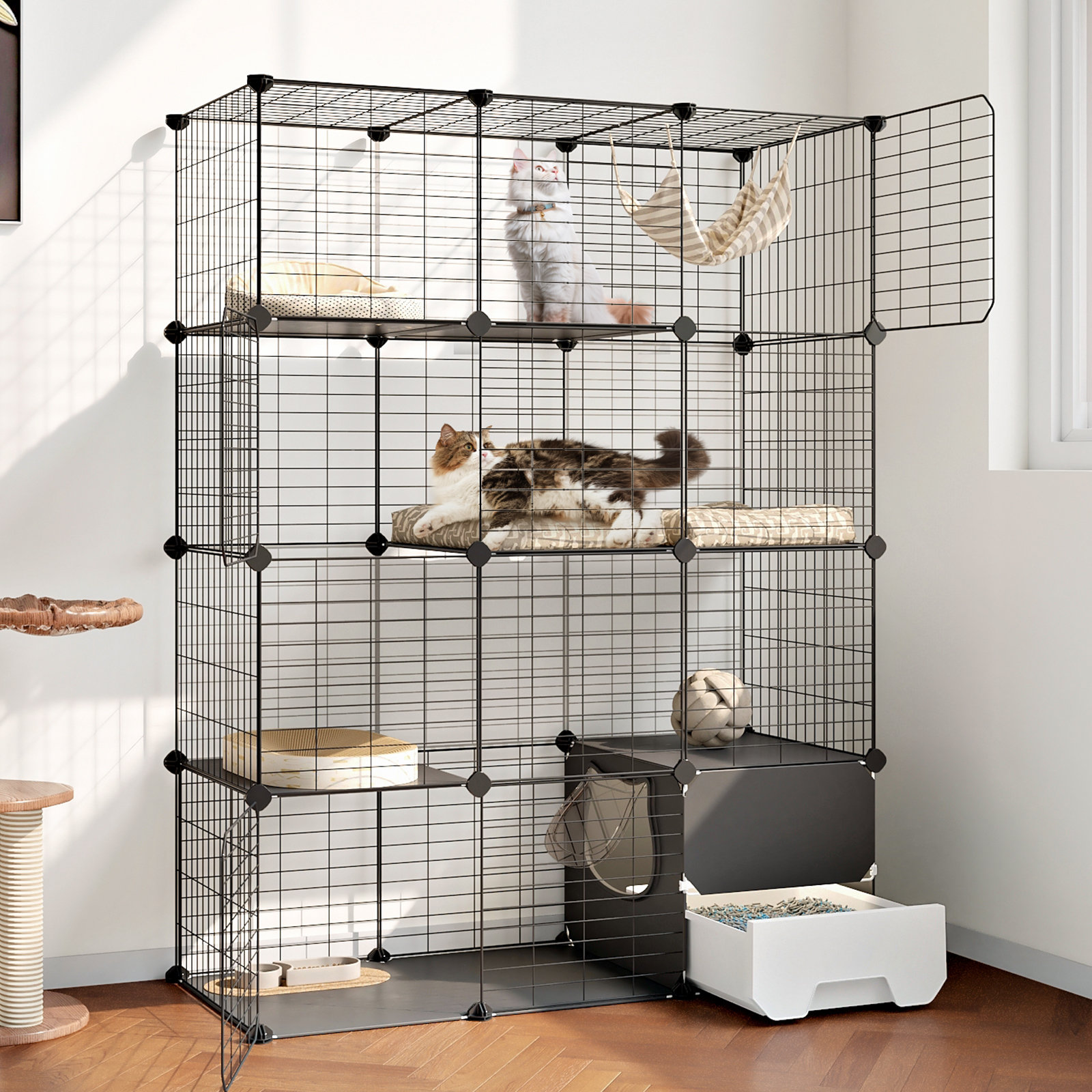 Tucker Murphy Pet™ Emmanouela Cat Cage Reviews Wayfair