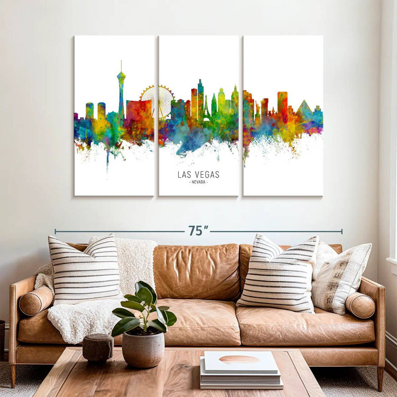 Skyline Sirec Las Vegas Nevada I, H 42 po x l 65 po