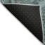 Tapis sarcelle intérieur / extérieur lavable à la machine Claudian ACN1646-109534653