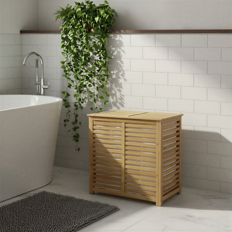 Bamboo Laundry Sorter