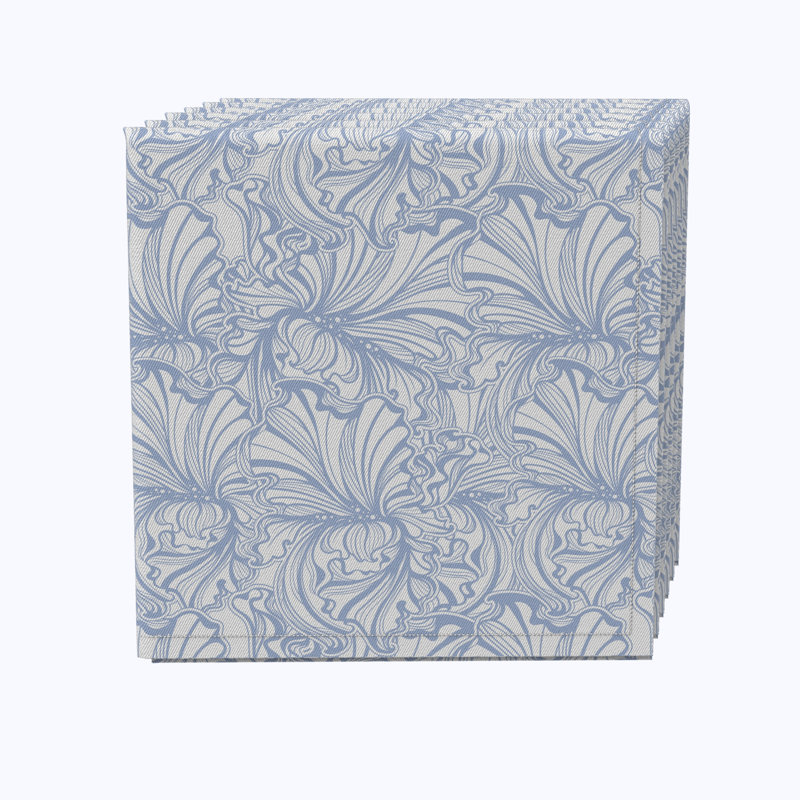 Cotton Floral Square Napkin