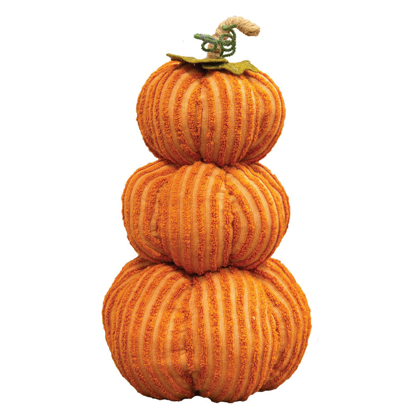 Pile de citrouille en chenille