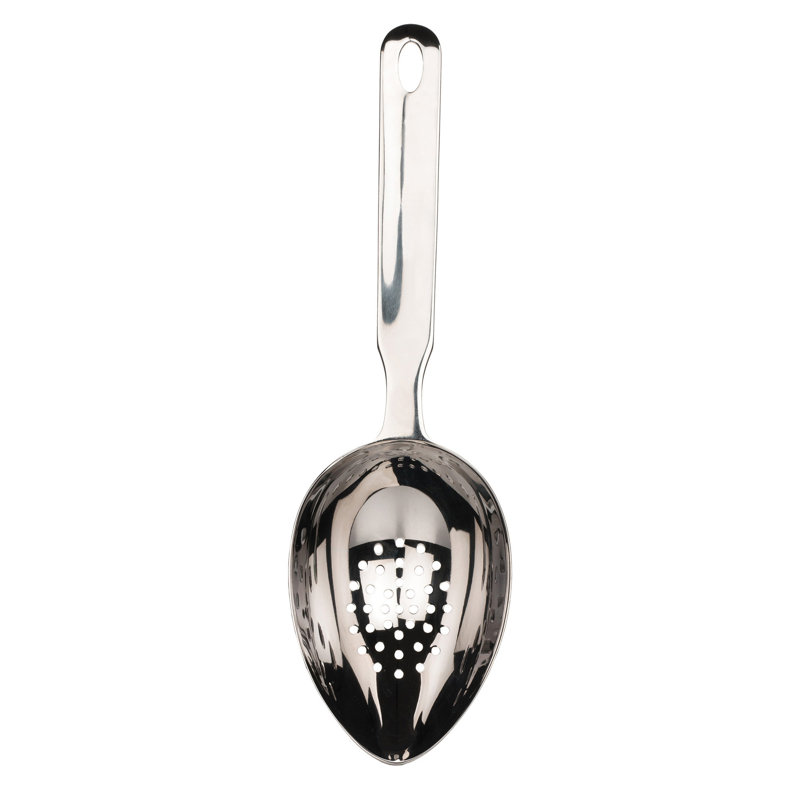 10.25" Stainless Steel Ice Scoop with Drain Holes