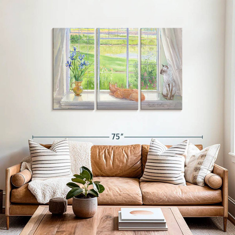 Brampt Evening Breeze, 36" H x 57" W