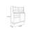 Nordic Modern Restaurant Accent Cabinet