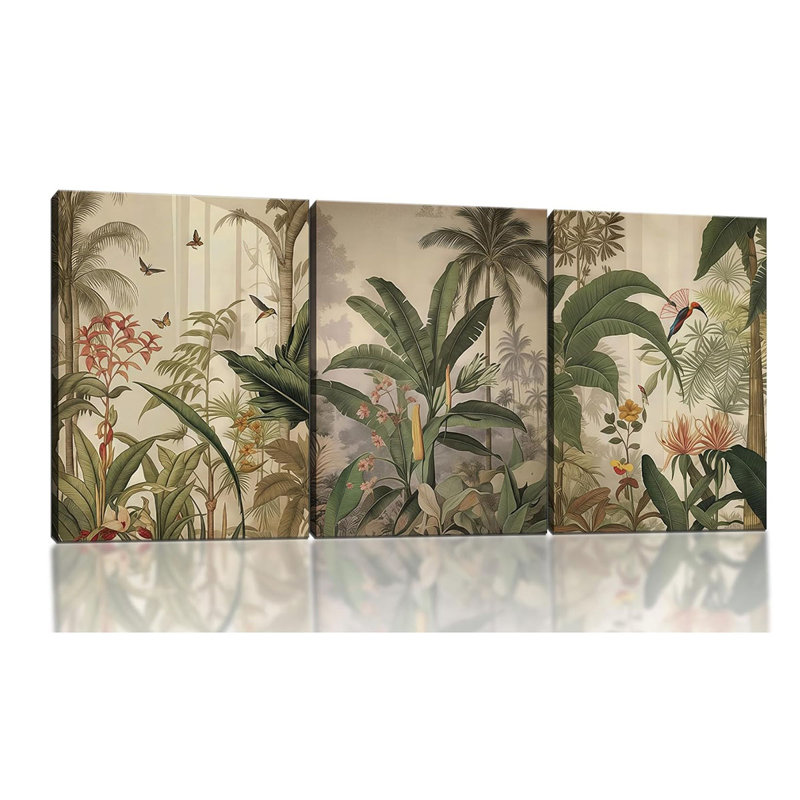 3 Piece Wrapped Canvas Print
