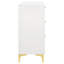 Commode rectangulaire à 6 tiroirs Karena