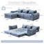 Canapé modulaire Wave Chenille-1023883922