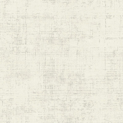 Italian Style Distressed Weave Texture Effect Wallpaper Roll