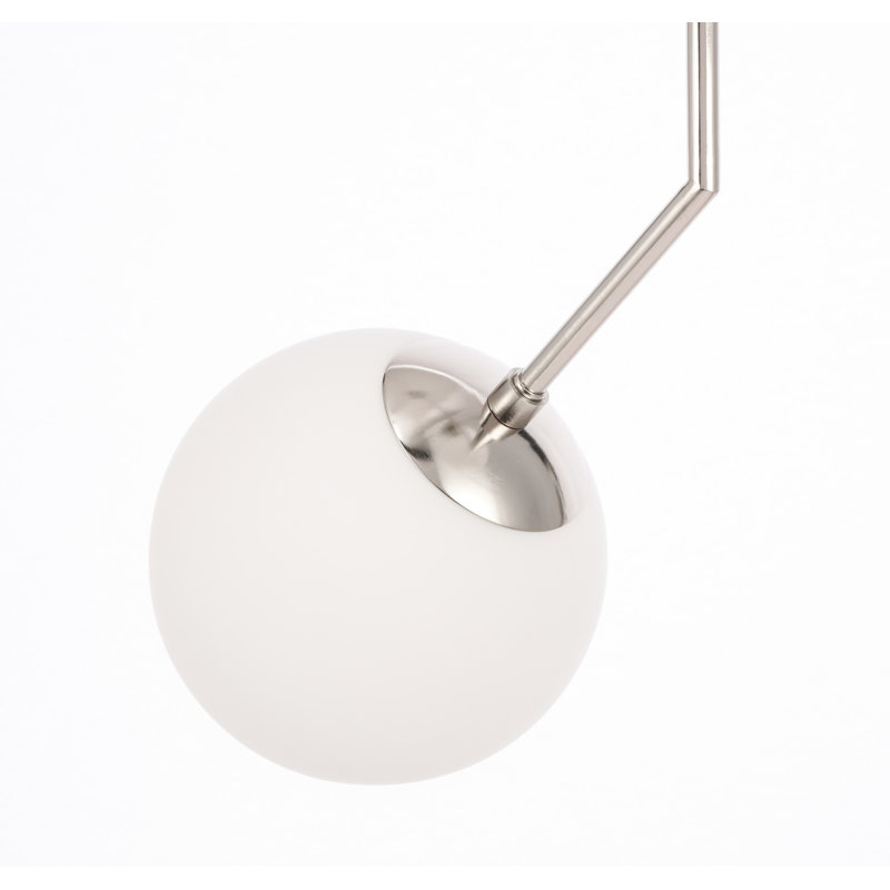 Suazo 2 - Light Cluster Pendant, Frosted, Chrome