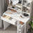 Vanity Desk (Makeup Vanity) With Mirror & Light, Large Drawer Three Level Storage Dresser, 3 Lighting Color Modes Adjustable Brightness For Led Lights, Bedroom Dressing Table (Makeup Vanity)-918258859
