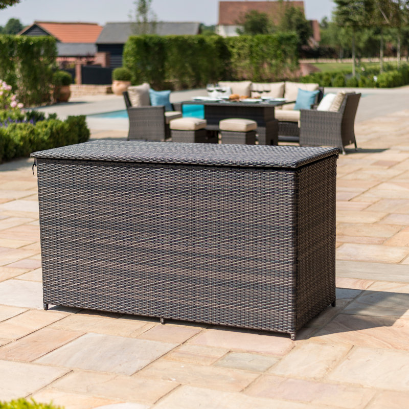 Rattan Storage Box, Brown