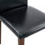 Chaises de salle à manger en cuir PU avec pieds en métal Duke-1292782955-1291840948-1291840949