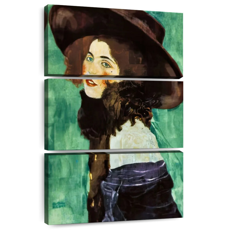 Portrait d'une jeune femme, Leisha, 1912, H 45 po x l 28 po