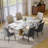 Katsutoshi Mid-Century Faux Leather Dining Chair-1308249533