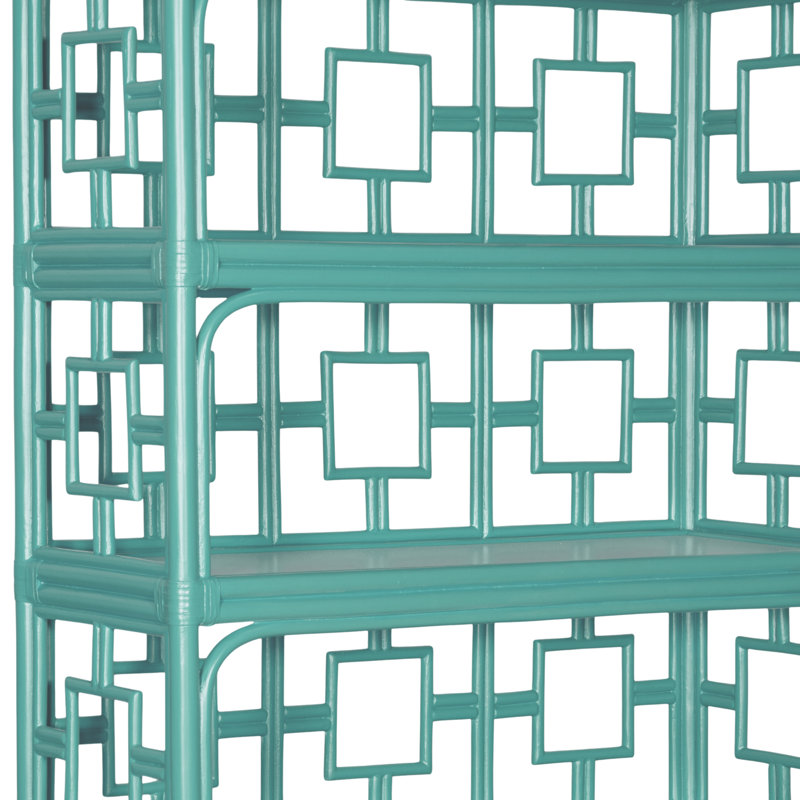 Bibliothèque Sobe H 70,5 "x l 41,5", Turquoise