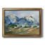 Blue Mountain Peaks I - Peinture sur toile encadrée-367861275