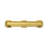 Coventry Collection Pull Backplate - 5-1/16" Center to Center Cabinet Pull Brushed Golden Brass - Transitional Hardware for Drawers & Cabinets-62642569-110472299