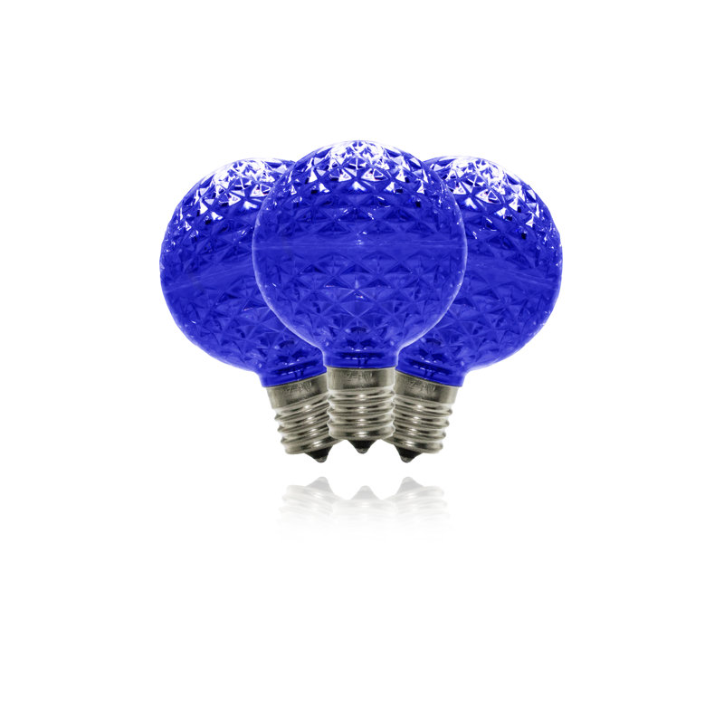 Équivalent de 25 watts, del g50, ampoule à intensité variable, e17/base intermédiaire