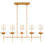Julie Neill Illana Large Linear Chandelier
