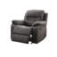 Fauteuil inclinable respirant bleu foncé pour le salon en ardoise avec rembourrage supplémentaire
