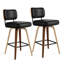 Tabouret pivotant rembourré à hauteur de bar-1822173829