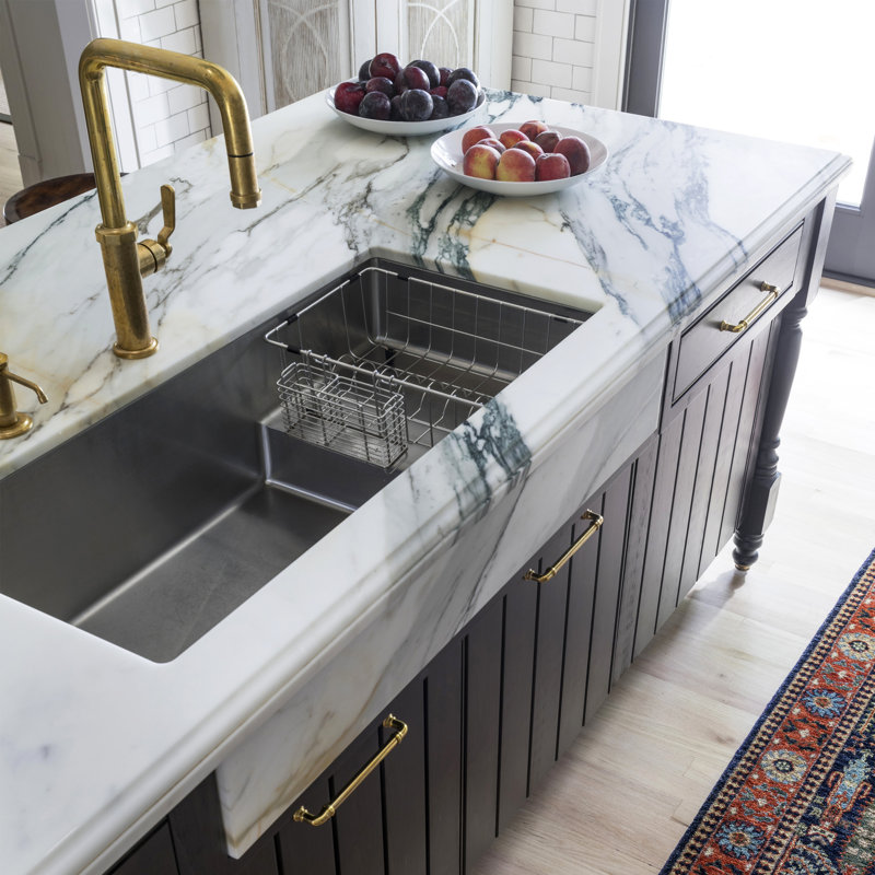 Nantucket Sinks x Studio Dearborn Pro Series Undermount Stainless Steel Kitchen Sink