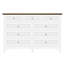 Commode de rangement rustique à 9 tiroirs-1052494735