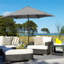 2.3m Garden Parasol Umbrella-1683039967