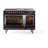 ILVE Nostalgie II Series Noblesse 48 inch Dual Fuel Range 5 Sealed Burners, Griddle, Frenchtop (Glass Door)-112295577-112295576-112295571
