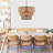 Aleris 5 - Light Shaded Tiered Rattan Pendant-2095198561
