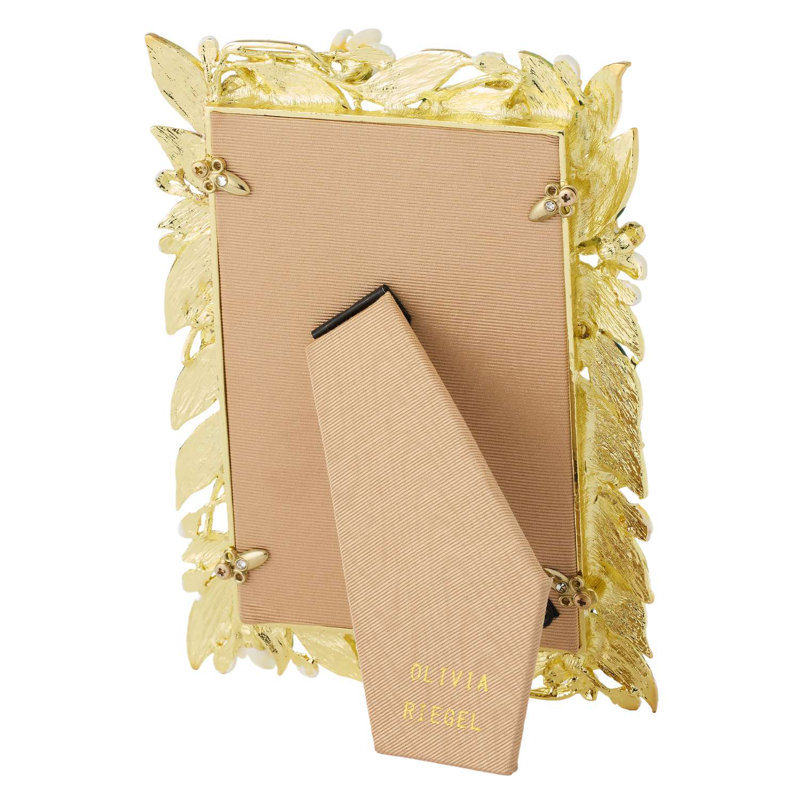 Hannah Metal Picture Frame, 4" W x 6" H
