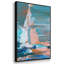 Pop Regatta II - 3 pièces, reproduction encadrée sur toile-259211850-259211851