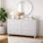Tenley Solid Wood Push-to-Open 6-Drawer Dresser with Recessed Channel Design For Bedroom Storage-493734073