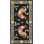 Tapis oriental rétro en laine et coton avec latex