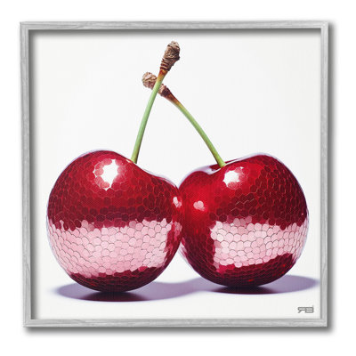 Cerises avec réflexion