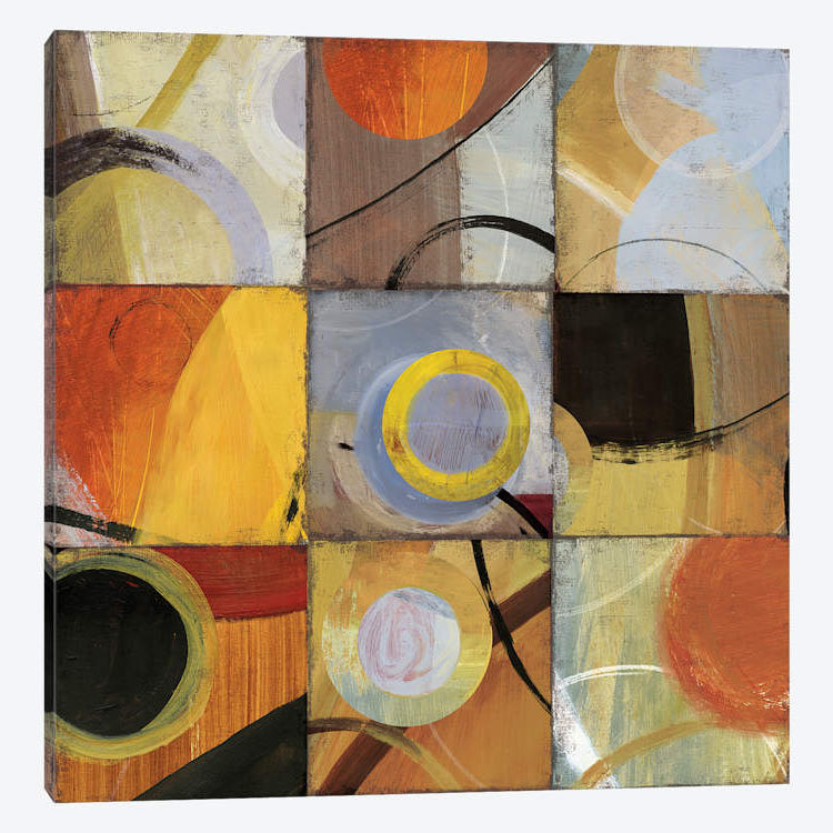 «Hole in Nine», impression sur toile, H 48 po x l 48 po x P 1,5 po, Pas de tapis, Toile tendue