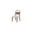 Chaise en bois à dossier arqué (ensemble de 2)