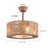 Agneda 18" Reversible Ceiling Fan with Remote Control