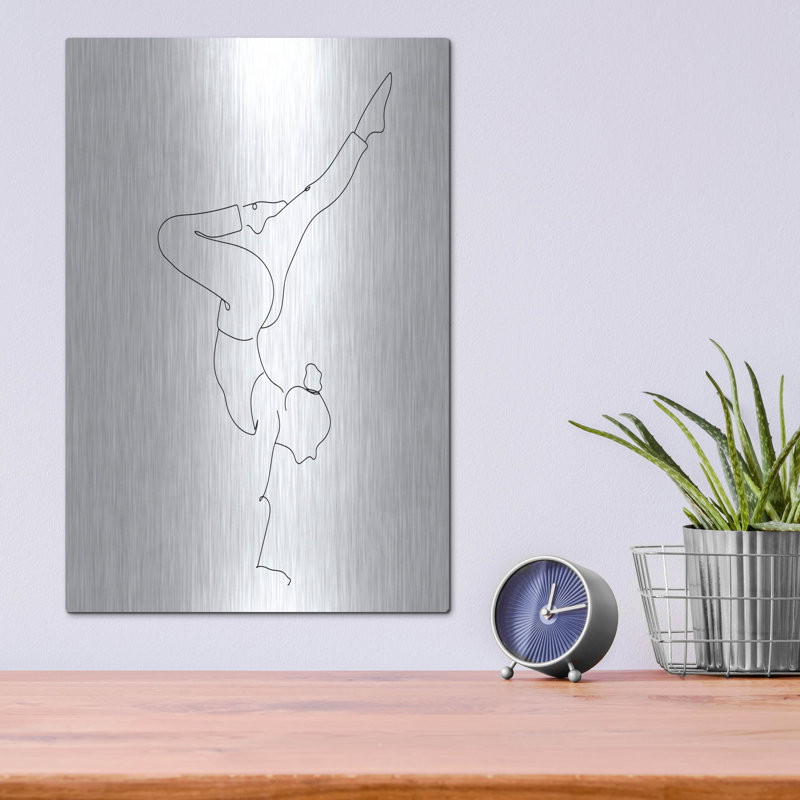 «Yoga Girl» par Sabrina Balbuena, H 16 po x l 12 po