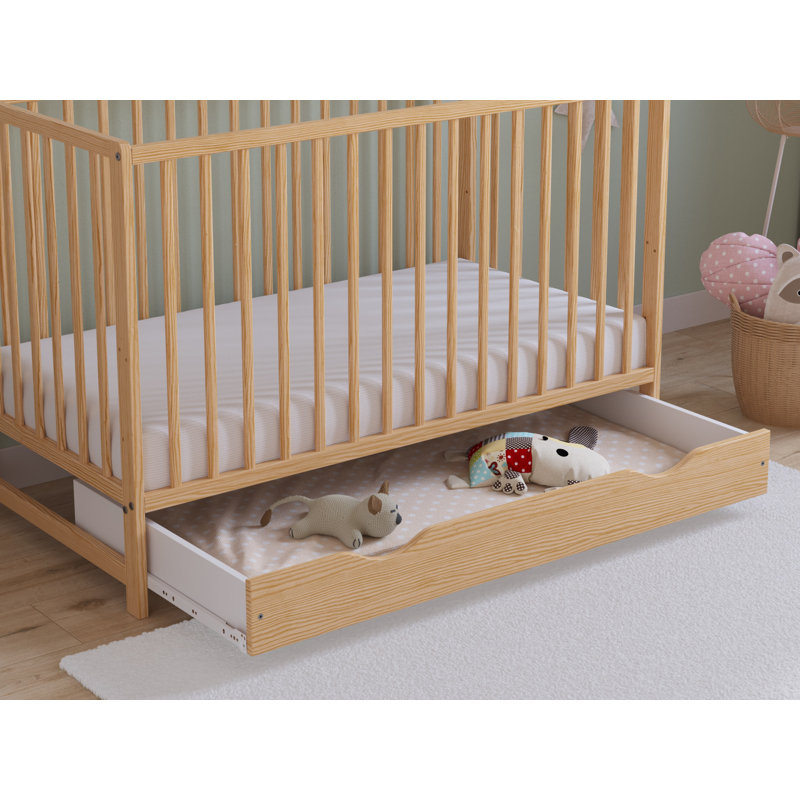 1 Cot Bed, Beige/Tan