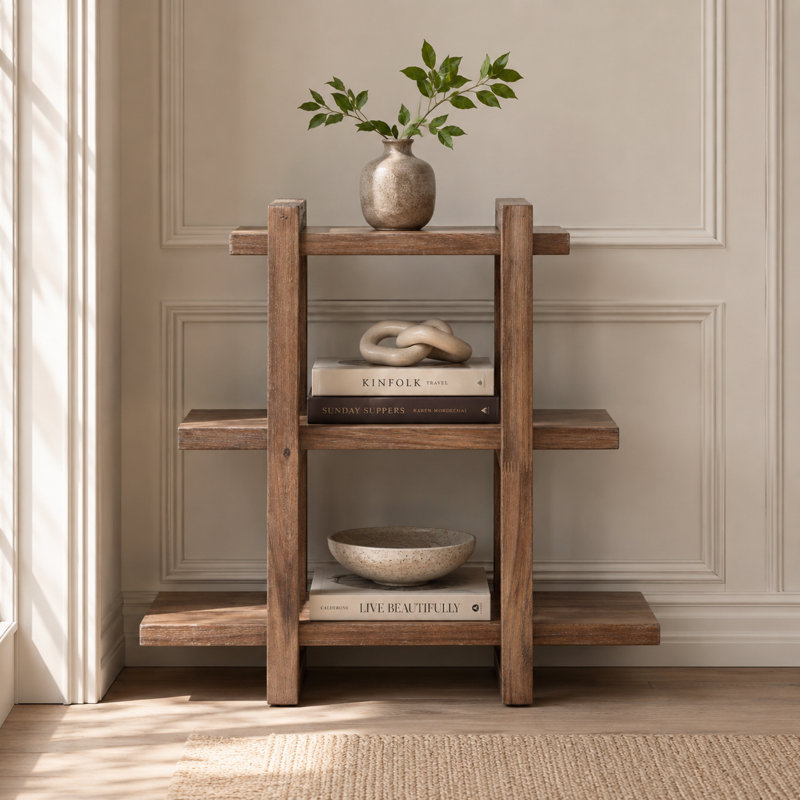 Hudson Ferry Wood Accent Table - Dirftwood