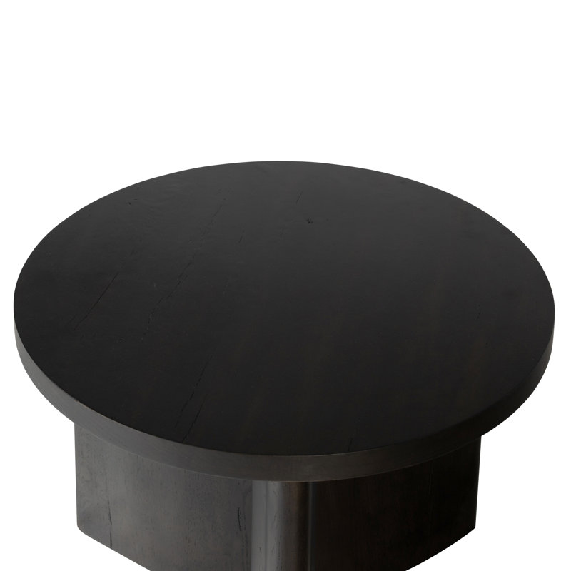 Toli End Table, Smoked Black Veneer