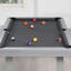 Table de billard d'extérieur / d'intérieur en ardoise avec dessus de salle à manger et accessoires Oasis-90655557-70631304-88750882
