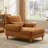 Jazier Upholstered Chaise Lounge with Adjustable Backrest-882745158