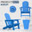 2-Person Outdoor Adirondack Chair-1660896959