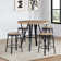 Bruce Round Metal Base Dining Table