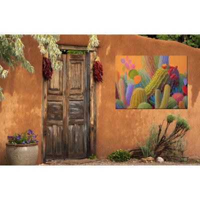 Art mural extérieur sur toile